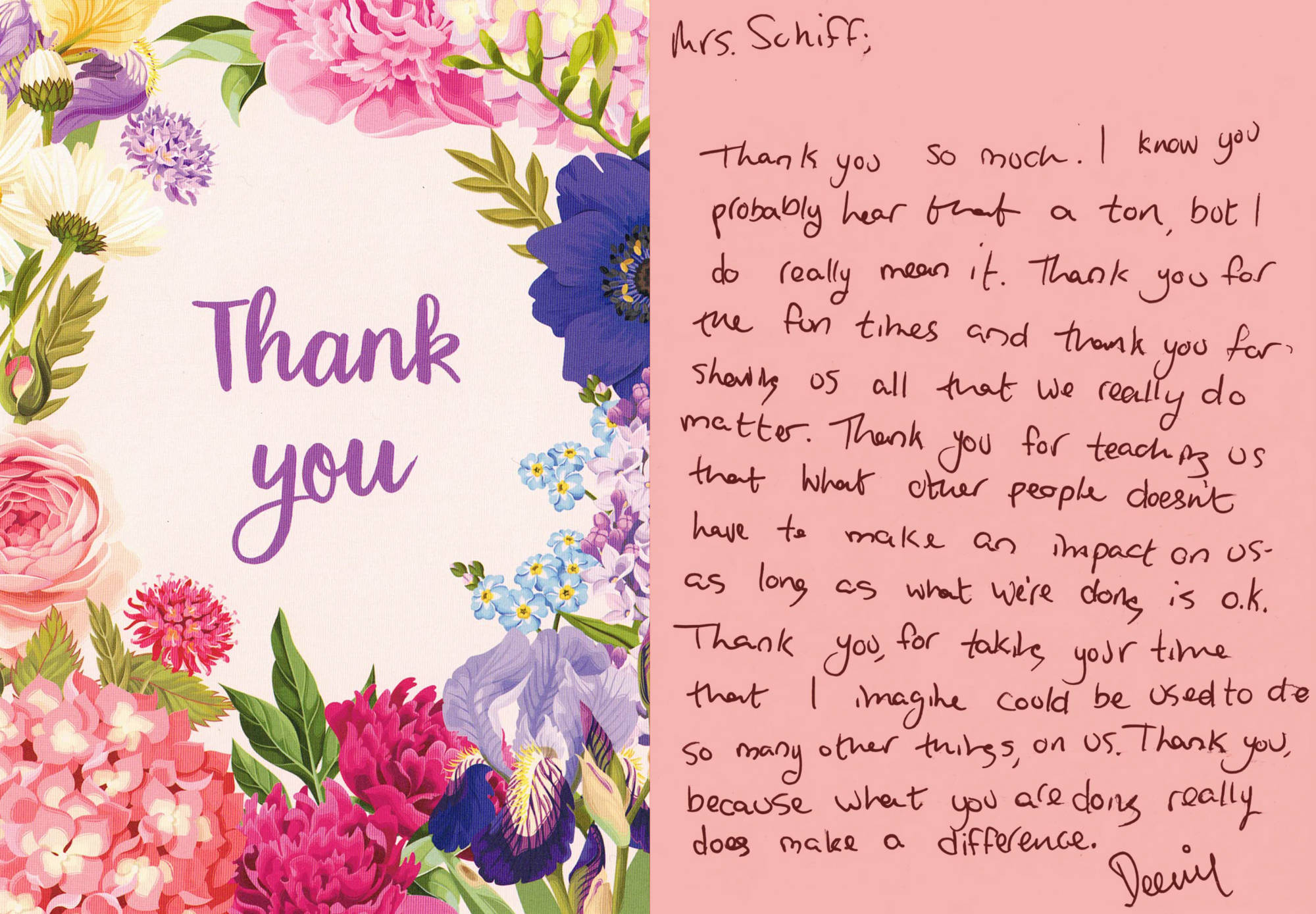 Student Impact Letter 12