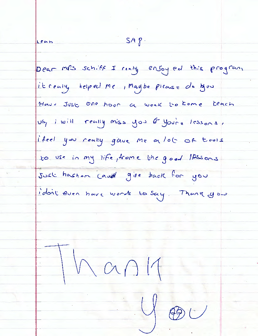 Student Impact Letter 5